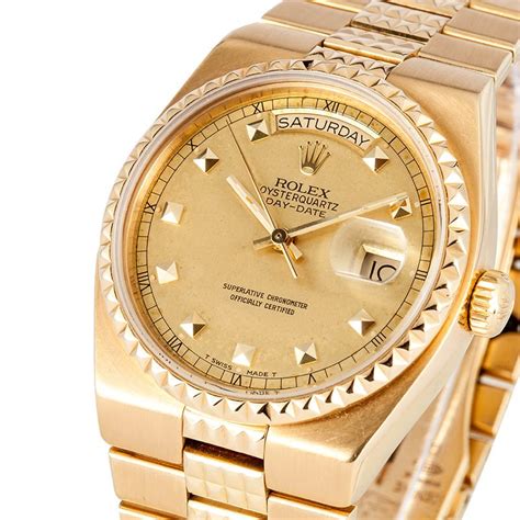 Rolex quartz watch goldtime japan2963